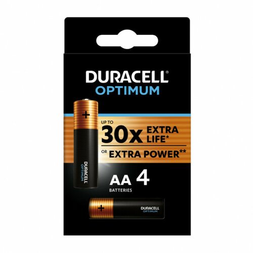 NELT c.o. Baterija Duracell Optimum AA (pak 4 kom), nepunjiva Cene