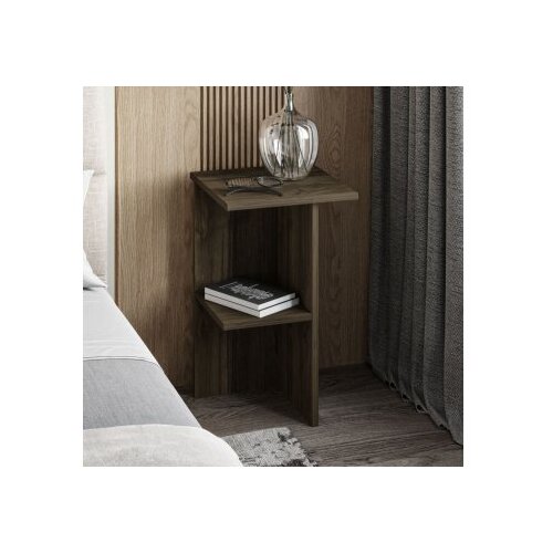 Hanah home noćni ormarić leray walnut (382NRC1810) Slike