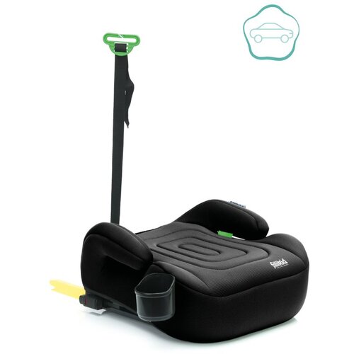 Fillikid Booster/avtosedež Flip deluxe (125-150 cm) z nastavljivim Isofix priključkom in držalom za pijačo, črna Slike