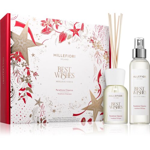 MILLEFIORI Best Wishes Panettone Classico darilni set Cene