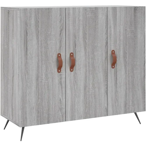 MAISON CHIC Komoda - Predalnik siva sonoma 90x34x80 cm konstruiran les, (21718038)