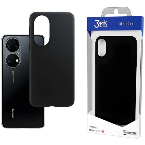 3mk Matt case futrola za Huawei P50 - Crna KP20798 Slike