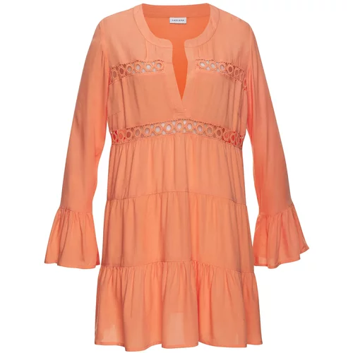 Lascana Obleka breskev / svetlo oranžna