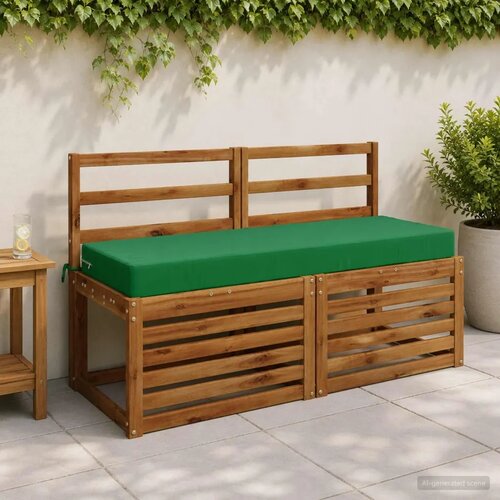  Jastuk za sjedalo SOEST 100% poliester Zelena 120 x 40 x 10 cm - Zelena 120 x 40 x 10 cm Poliester Cene