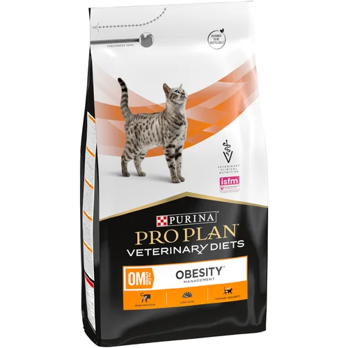 Purina Pro Plan Veterinary Diets Feline OM ST/OX - Obesity Management - 2 x 5 kg