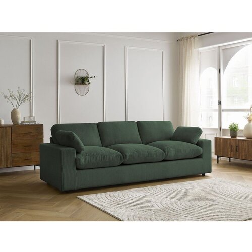 Bobochic Paris Zelena sofa od samta 250 cm Belair &amp;ndash; Slike