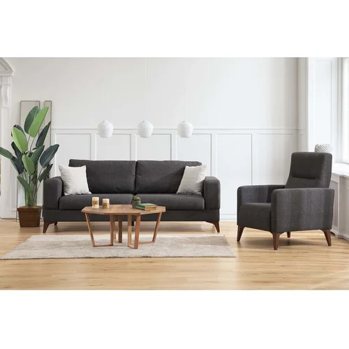 Atelier_Del_Sofa Garnitura, Minar 3 - Dark Grey, Light Grey
