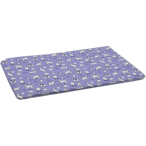 Misoko Vodootporne prostirke za &amp;scaron;tence Pad Reusable, Pas, Ljubičasta, 70 x 80 cm, 2 komada Slike