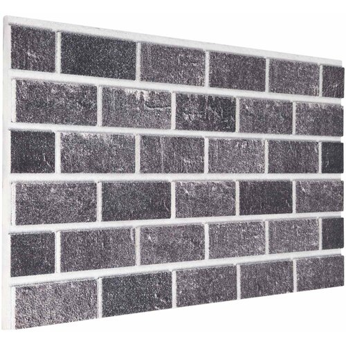  Zidne panele 10 pcs Crna i Siva 100 x 50 cm EPS pjena Cene