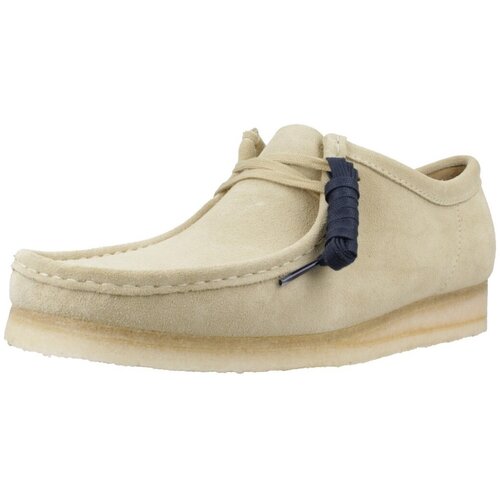 Clarks Čevlji Derby WALLABEE Bež Cene