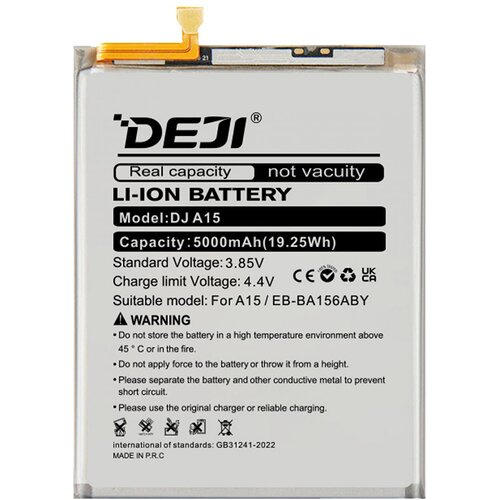 Deji Baterija za Samsung A15 5000 mAh Slike