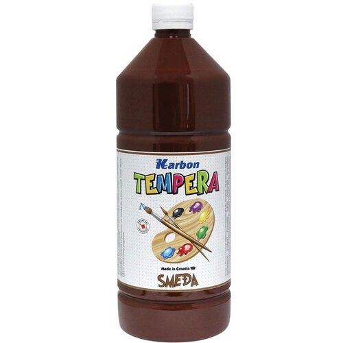 Karbon tempera barva rjava, 1 L Slike