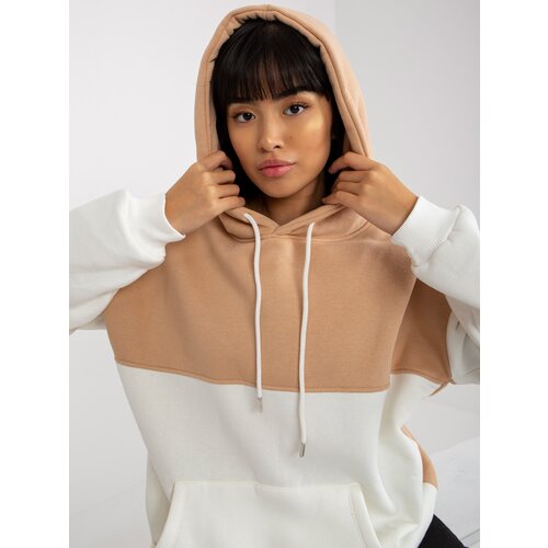RUE PARIS Sweatshirt-AP-BL-AP-3001.98P-white-beige Slike
