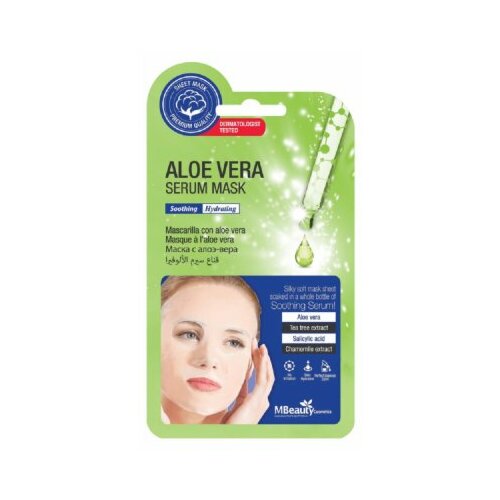 Aloe vera serum maska za lice 25ml Slike