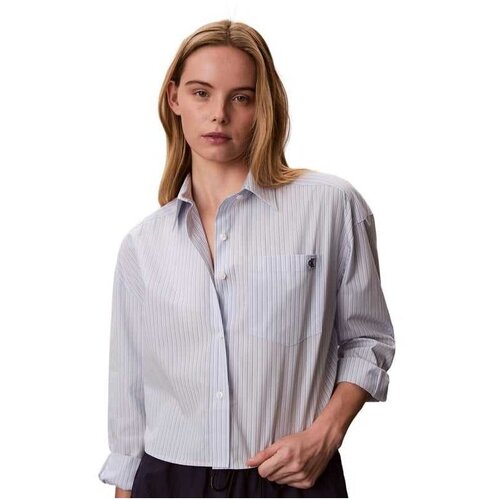 Calvin Klein pamučna cropped ženska ko&scaron;ulja Cene