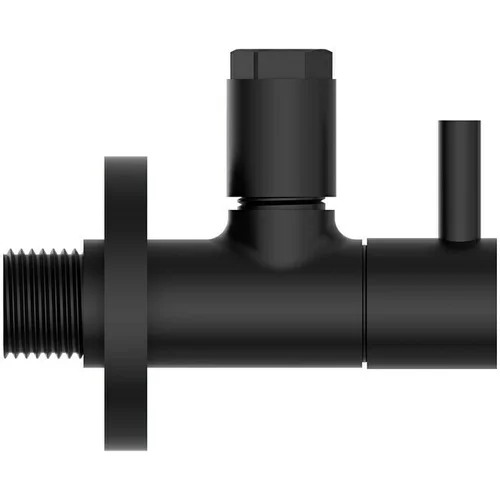 Svijet kupaonica Kutni ventil (½″, Promjer: 10 mm, Crne boje)