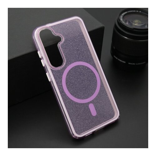  Futrola crystal magsafe za samsung s921b galaxy s24 5g ljubicasta ( F120877 ) Slike