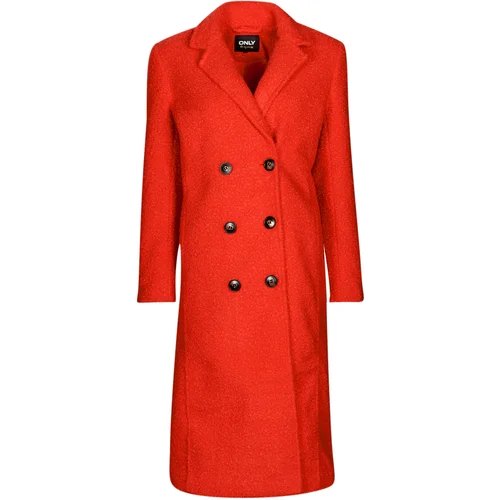 Only ONLPIPER COAT CC OTW Red