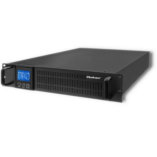 Qoltec 53947 Uninterruptible power supply UPS RACK | 3KVA | 2400 W | LCD Cijene