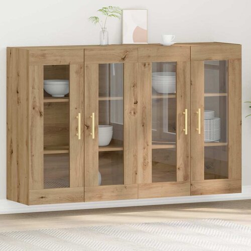  Zidni ormari 2 pcs Umjetnički hrast 69,5 x 34 x 90 cm Cene