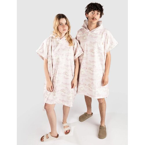 After Japan Waves Surf poncho soft pink Cene