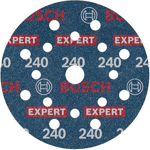 Bosch Brusni papir Expert O780 2608902421, 125 mm, G240, 50 komada Slike