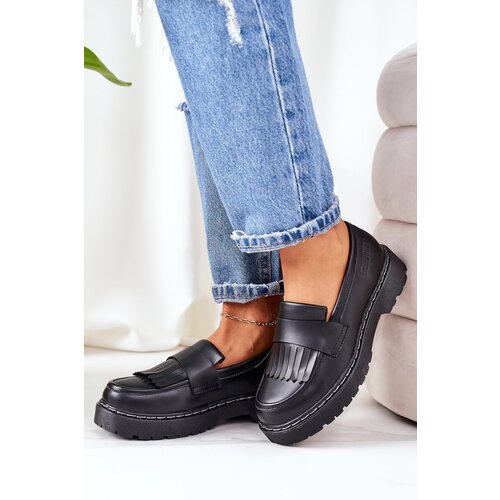 Big Star Leather Loafers Slike
