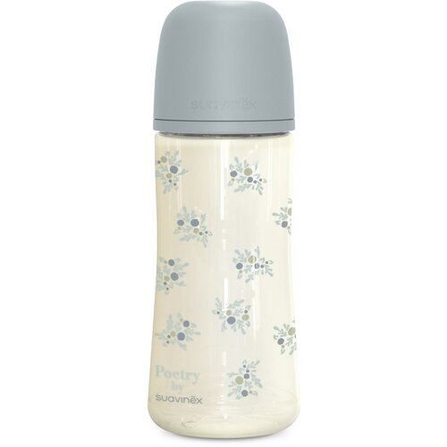 Suavinex Poetry XS Pro Physiological L bočica za bebe 6 m+ Dense Flow - Blue 360 ml Cijene