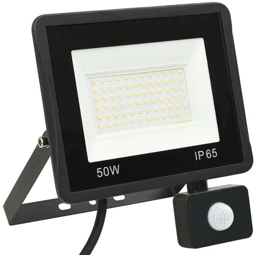 VidaXL LED reflektor s senzorjem 50 W toplo bel Slike