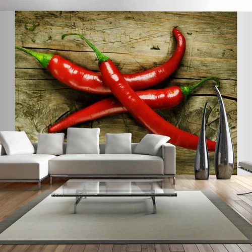  tapeta - Spicy chili peppers 200x154