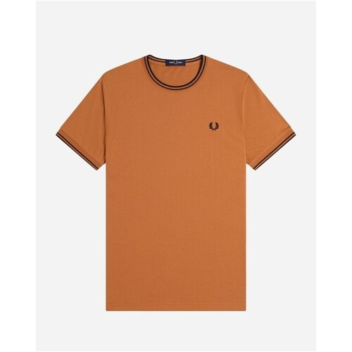 Fred Perry Majice s kratkimi rokavi M1588 Oranžna Slike
