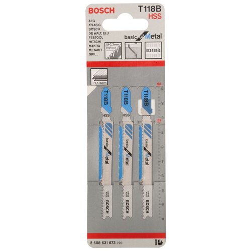 Bosch list ubodne testere T118B 92k1.9-2.3mm 3 para. Slike