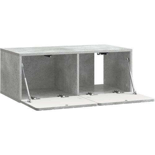  ormar za zid 78,5 x 41 x 30 cm Betonska siva Slike