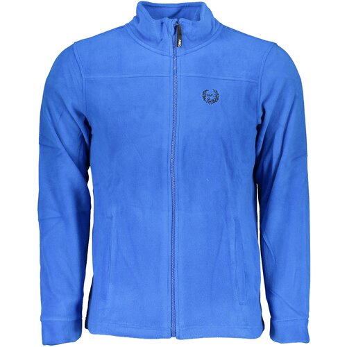 Gianmarco Venturi MEN&amp;amp;#39;S BLUE ZIP-UP SWEATSHIRT Slike