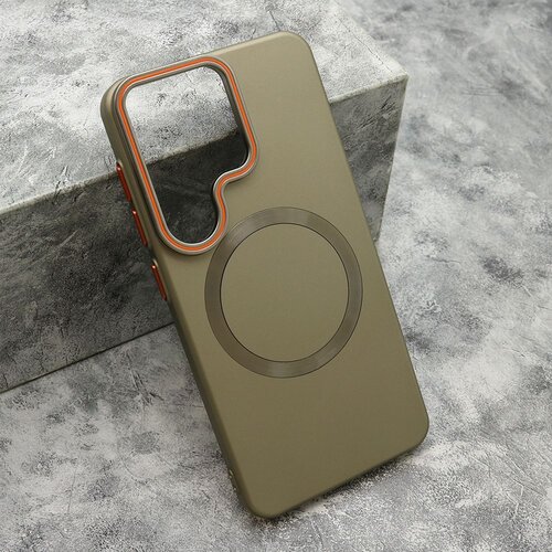 Maska PRO CASES MagSafe za Samsung S931B Galaxy S25 5G/ zlatna Cene