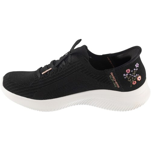 Skechers Nizke superge Slip-Ins Ultra Flex 4.0 - Sweet Petals Črna Slike
