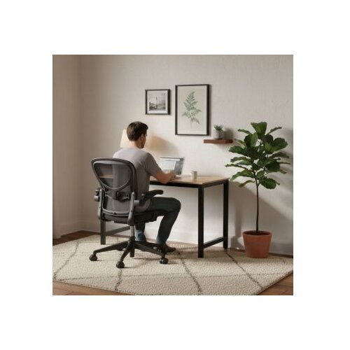 ModernHome Radni sto za računar 120 &times; 60 cm &ndash; Light Oak Cene