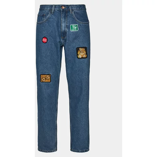 Redefined Rebel Jeans hlače Kyoto 227059 Modra Slim Fit
