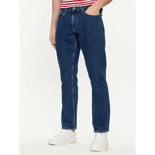 Tommy Jeans Jeans hlače Scanton DM0DM18943 Mornarsko modra Slim Fit