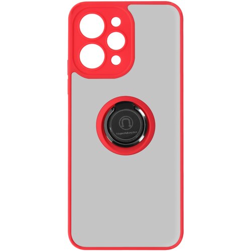 AVIZAR Ovitek za Xiaomi Redmi 12, podpora za kovinski obroc, serija Ringrip - rdeca, (20917987) Cene