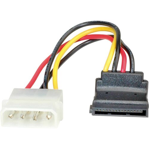 Roline trdi disk priključni kabel [1x 4-polni mo&scaron;ki konektor Molex - 1x električni mo&scaron;ki konektor SATA] 0.10 m, (20415743) Cene
