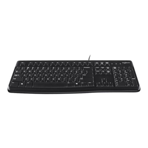Logitech K120 Corded Keyboard tipkovnica USB QWERTY Engleski Crno Slike
