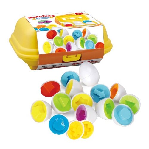  Pronađi par matching eggs oblici 6 kom ( 1043086 ) Cene