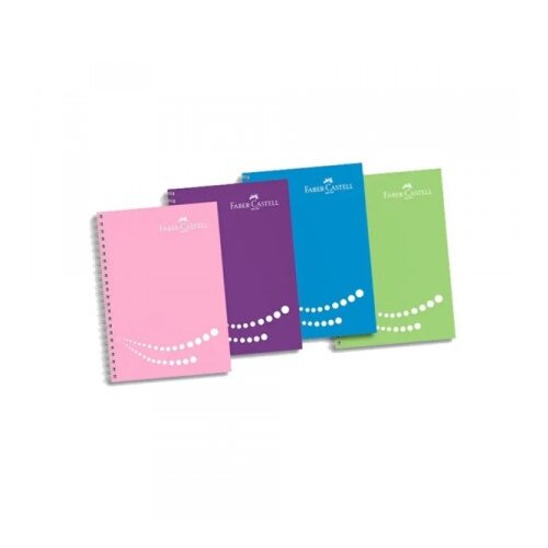 Faber-Castell Faber Castell 400151 Sveska A4 spirala 80l dikto ( 9745 ) Cene