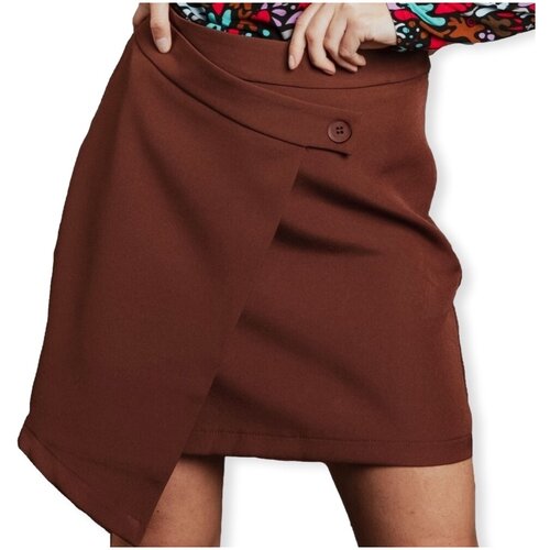 Minueto Krila Caramel Skirt - Brown Kostanjeva Cene