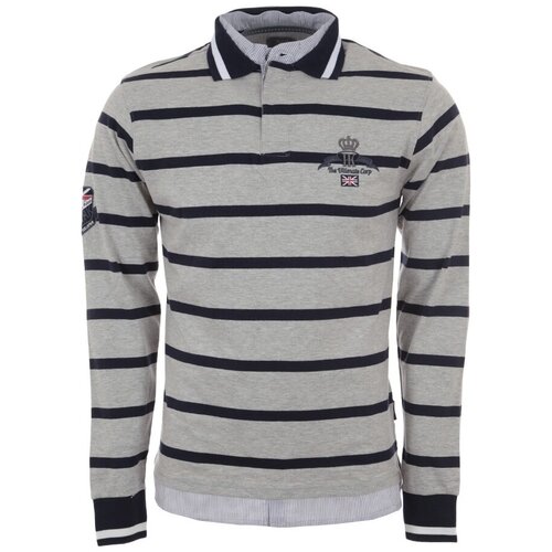 Harry Kayn Polo majice dolgi rokavi Polo manches longues homme CALAORI Siva Cene