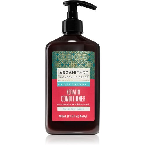 Arganicare Keratin balzam za kemično obdelane, beljene ali poškodovane lase 400 ml Cene