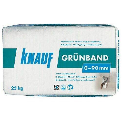 Knauf Smjesa za punjenje i zaglađivanje Grünband K1 (25 kg) Cijene