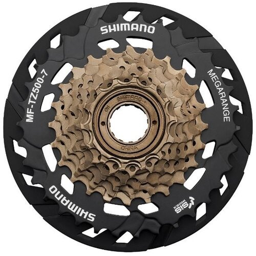  Lančanik Shimano Turney Mf-Tz500-7-Cp Sa Za&amp;scaron;titom Slike