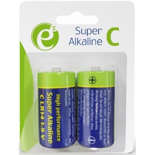 Gembird EG-BA-LR14-01 Alkalna baterija 1.5V pakovanje od 2 komada ENERGENIE TIP-C Slike